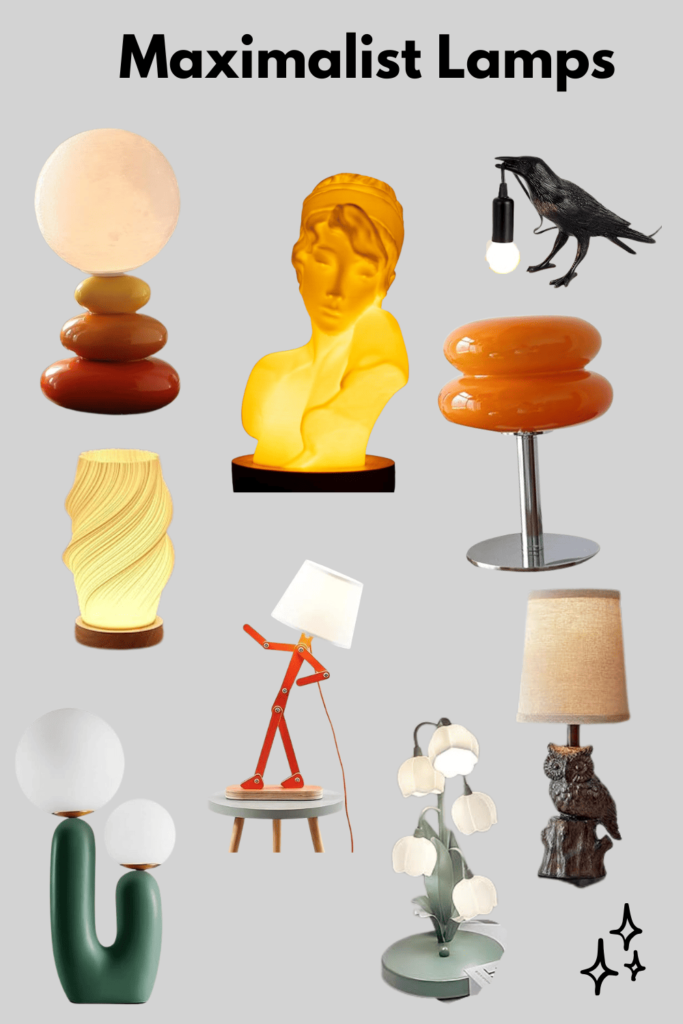 Maximalist Lamps That Make a Statement: A Shopping Guide